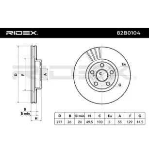 Disque de frein pour TOYOTA- 4351205040