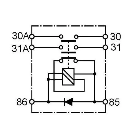 Coupe batterie électromagnétique