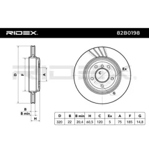 Disque de frein pour BMW- 34201166073, 34201168073, 34216855157, 34216864052, 6855157 6864052