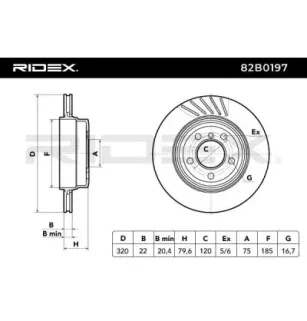 Disque de frein pour BMW- 34213332217