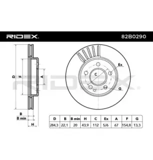 Disque de frein pour MERCEDES-BENZ- 2024210712, 2024210912, 202421091264, A2024210712, A2024210912 A202421091264