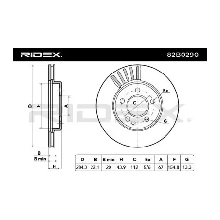 Disque de frein pour MERCEDES-BENZ- 2024210712, 2024210912, 202421091264, A2024210712, A2024210912 A202421091264