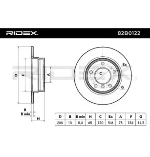 Disco freno per BMW- 34216764647 34216855001