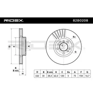 Disque de frein pour BMW- 34116750713, 34116756045, 34116765457, 34116766036, 34116794300, 34116794304, 34116859679