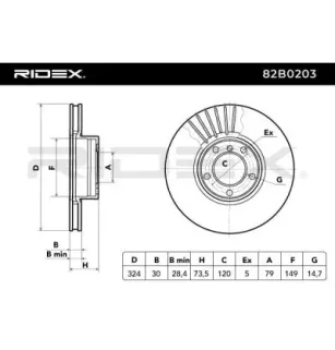 Disque de frein pour BMW- 1165859, 34110392525, 34111165859, 34116767059 6767059