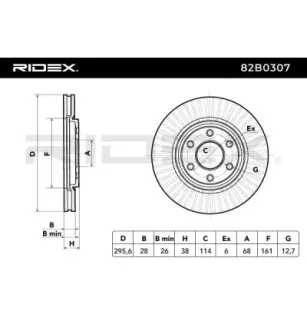 Disque de frein pour NISSAN- 402069BE0A, 402069BE0B, 40206EA00A, 40206EB300 40206EB30A