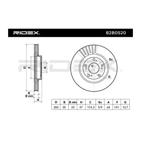 Disque de frein pour HONDA- 45251SMTE00, 45251S9AE50, 45251SCAE50, 95251S9AE50 95251SCAE50