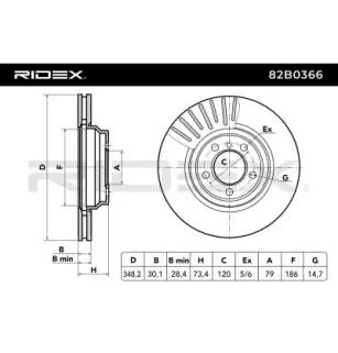 Disque de frein pour BMW- 34116770729 34116855000