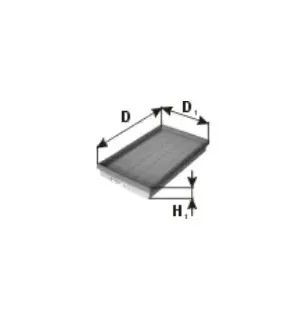 Filtre à air Pour MERCEDES-BENZ SPRINTER 4-t, SPRINTER 3-t, SPRINTER 3,5-t, SPRINTER 4,6-t, SPRINTER 5-t - VW CRAFTER 30-50