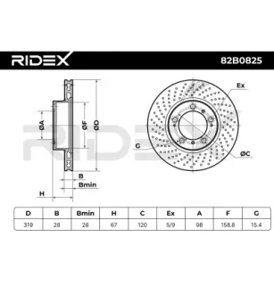 Disque de frein pour PORSCHE- 99635140500, 99635140501, 99635140502, 99635103103 99735103100
