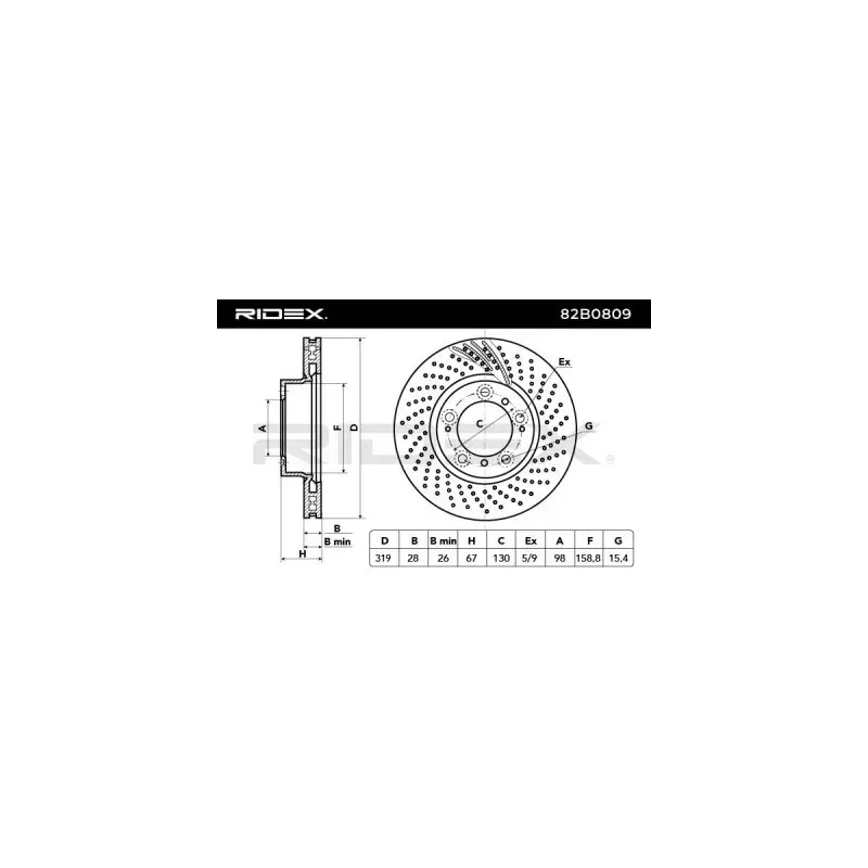 Brake disc for PORSCHE- 99635140600, 99635140601 99635140602