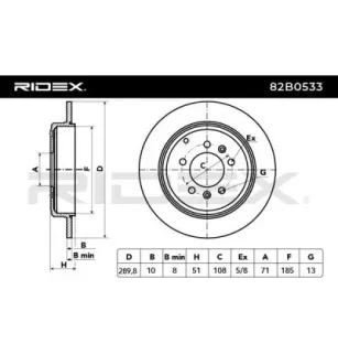 Disque de frein pour PEUGEOT- 4246V7 9640247180