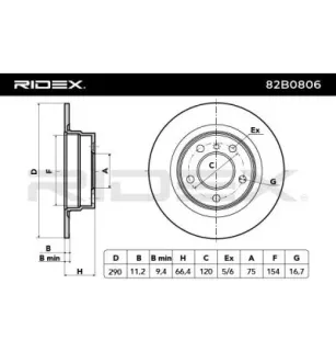 Disque de frein pour BMW- 34216792225