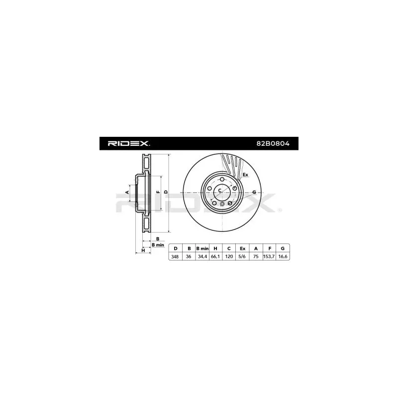 Disque de frein pour BMW- 34116785670, 34116898730, 6785670 6898730