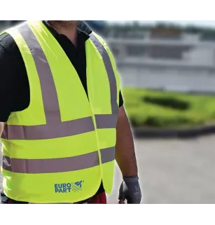 Gilet fluorescent.