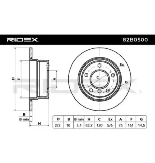 Disque de frein pour BMW- 34211163845, 34211164399 34216794298