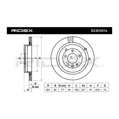 Disque de frein pour LAND ROVER, ROVER- SDB000642, SDB000643, SDB000644, SDB000645 SDB000646