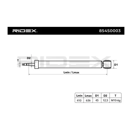 Amortisseur pour AUDI, SEAT, SKODA, VW- 37031, 37064, 1J0513031AK, 1J0513025PG, 5Z0512011A, 5Z0513025A