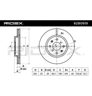 Disque de frein pour SUZUKI- 5531168L00 5531168L00000