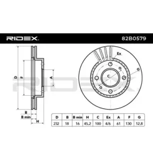 Disque de frein pour NISSAN- 402060M601, 402060M602 D02060M602