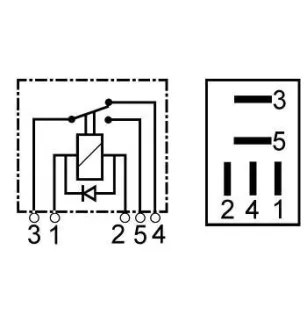 Micro relais 12 volts