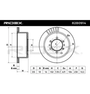 Disque de frein pour LEXUS, TOYOTA- 4243160170, 4243160180, 4243160090, 4243160171