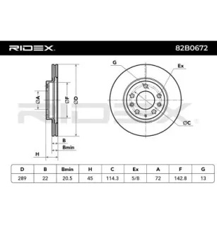Disque de frein pour MAZDA- N12Y3325X, N12Y3325XA, N12Y3325XB, N12Y3325XC, NF4Y3325X