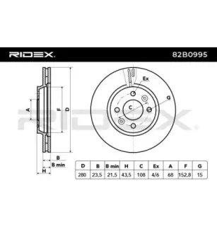 Disque de frein pour SAAB- 4002150, 8955171, 8966962, 8970709