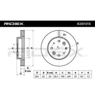 Disque de frein pour KIA- 51712FD300