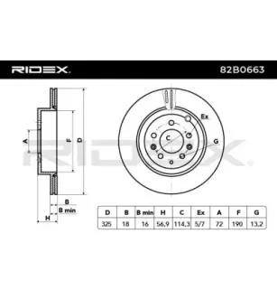 Disque de frein pour MAZDA- L23226251, L23226251A, L23226251B, L23226251C TD1126251