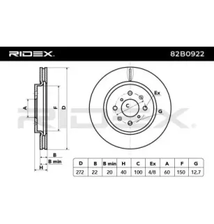 Disque de frein pour SUZUKI- 5531168L50 5531168L50000