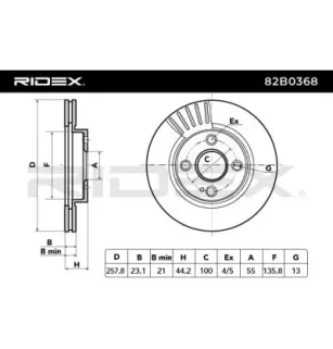 Disque de frein pour FORD (CHANGAN), FORD ASIA & OCEANIA, MAZDA MAZDA (CHANGAN)- DG8033251A