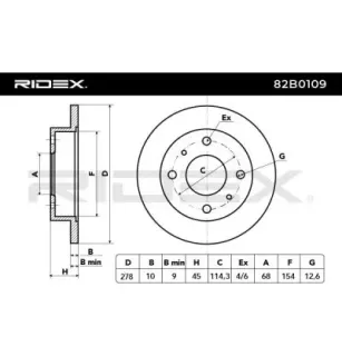 Disque de frein pour NISSAN- 43206021VA 4320699J04