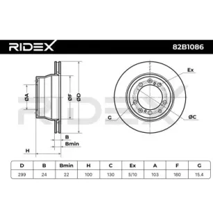 Disque de frein pour PORSCHE- 95135204102