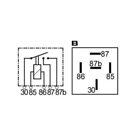 Mini relais 12 volts