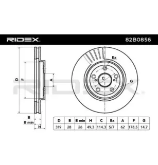 Disque de frein pour TOYOTA- 435120E010, 4351248080, 4351248081, 4351248090 4351248100