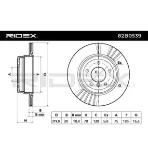 Disque de frein pour BMW- 34216886479, 34216771970, 34216793247 34216868940