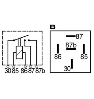 Mini relais 24 Volts