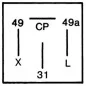 Centrale clignotante 24V Hella 4AZ 003 787-071