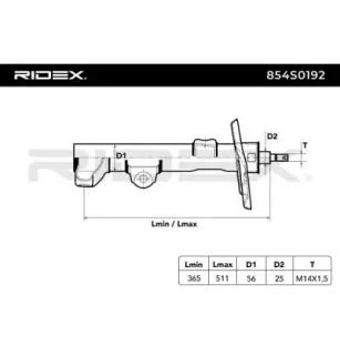 Amortisseur pour MERCEDES-BENZ- 1713200130, 1713200330, 1713201030, 1713201230, A1713200130, A1713200330