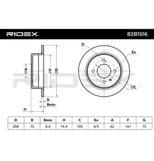 Disque de frein pour BMW- 34211155015, 34211163145 34211163146