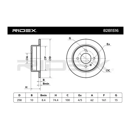 Disque de frein pour BMW- 34211155015, 34211163145 34211163146