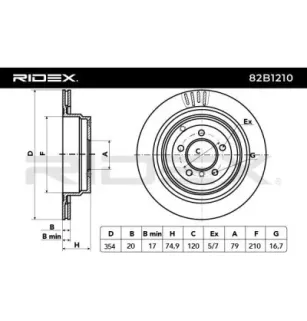 Disque de frein pour LAND ROVER- LR017804, LR031844, SDB500201, SDB500202, SDB500203, SDB500230, VDC500880