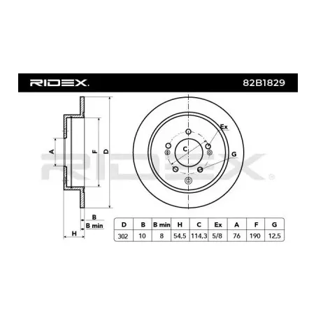 Disque de frein pour HYUNDAI KIA- 58411D7000