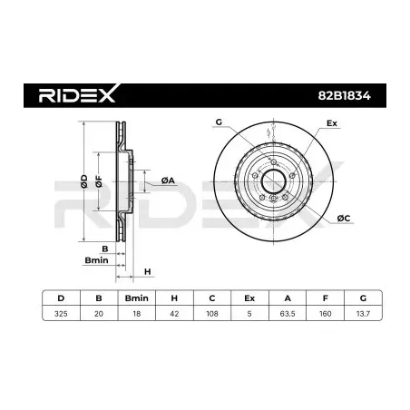 Disque de frein pour JAGUAR LAND ROVER- LR090699