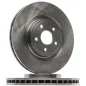 Disque de frein pour JEEP- 5181513AB, 5181513AC, 5181513AD, K5181513AB, K5181513AC, K5181513AD LC181513AD