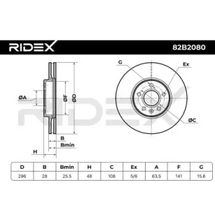 Disque de frein pour VOLVO- 31423722