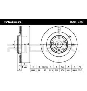 Disque de frein pour AUDI- 4H0615601F, 4H0615601L, 4H0615601P
