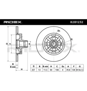 Disque de frein pour PORSCHE- 477405583B