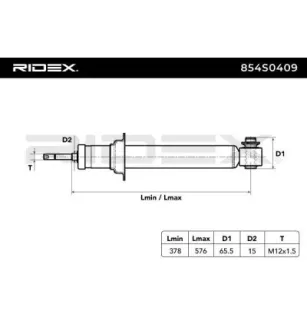 Amortisseur pour BMW- 33526766065, 33526766605, 33526766995, 33526775059, 33526785982, 33526785983